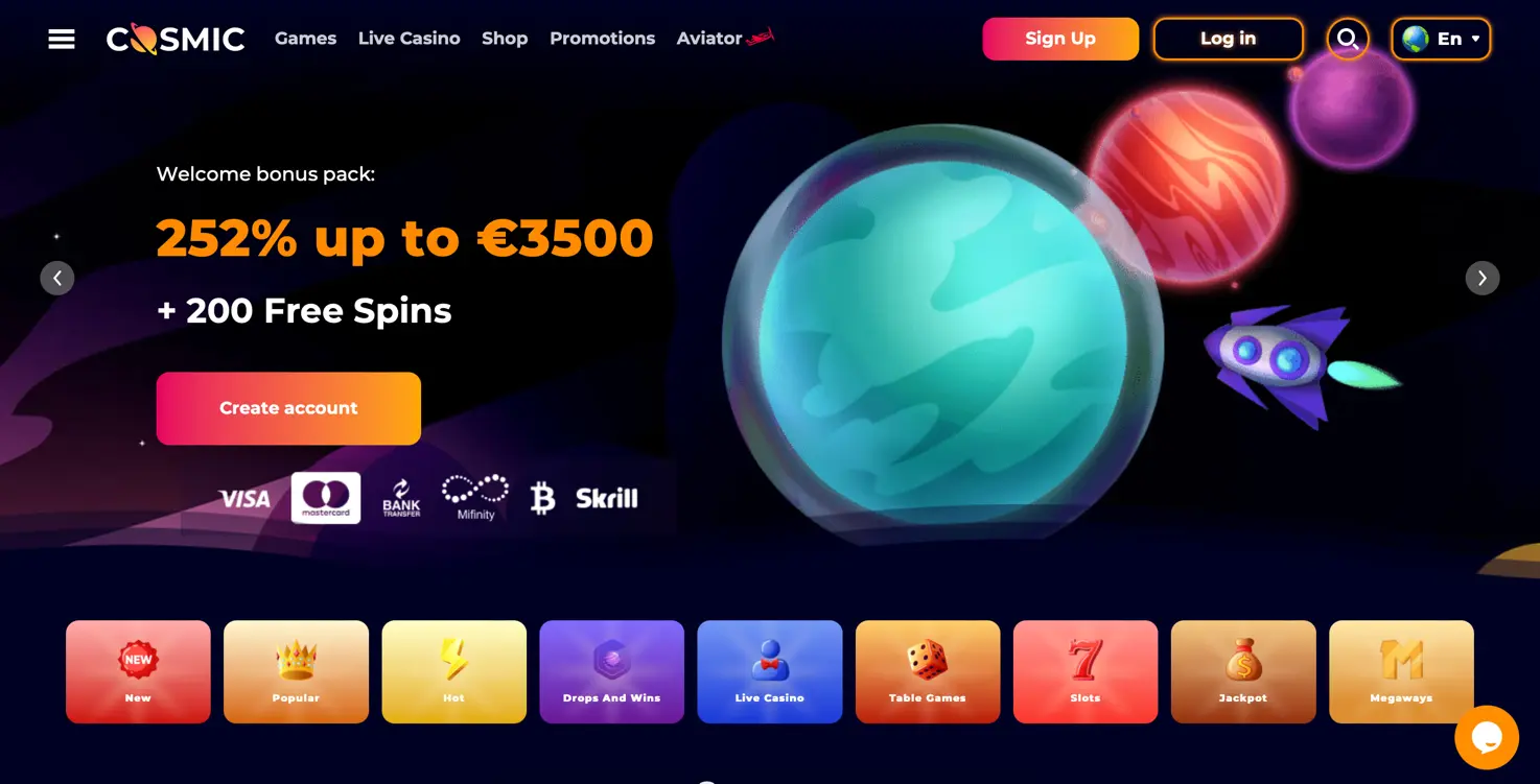 Cosmic Slot Online